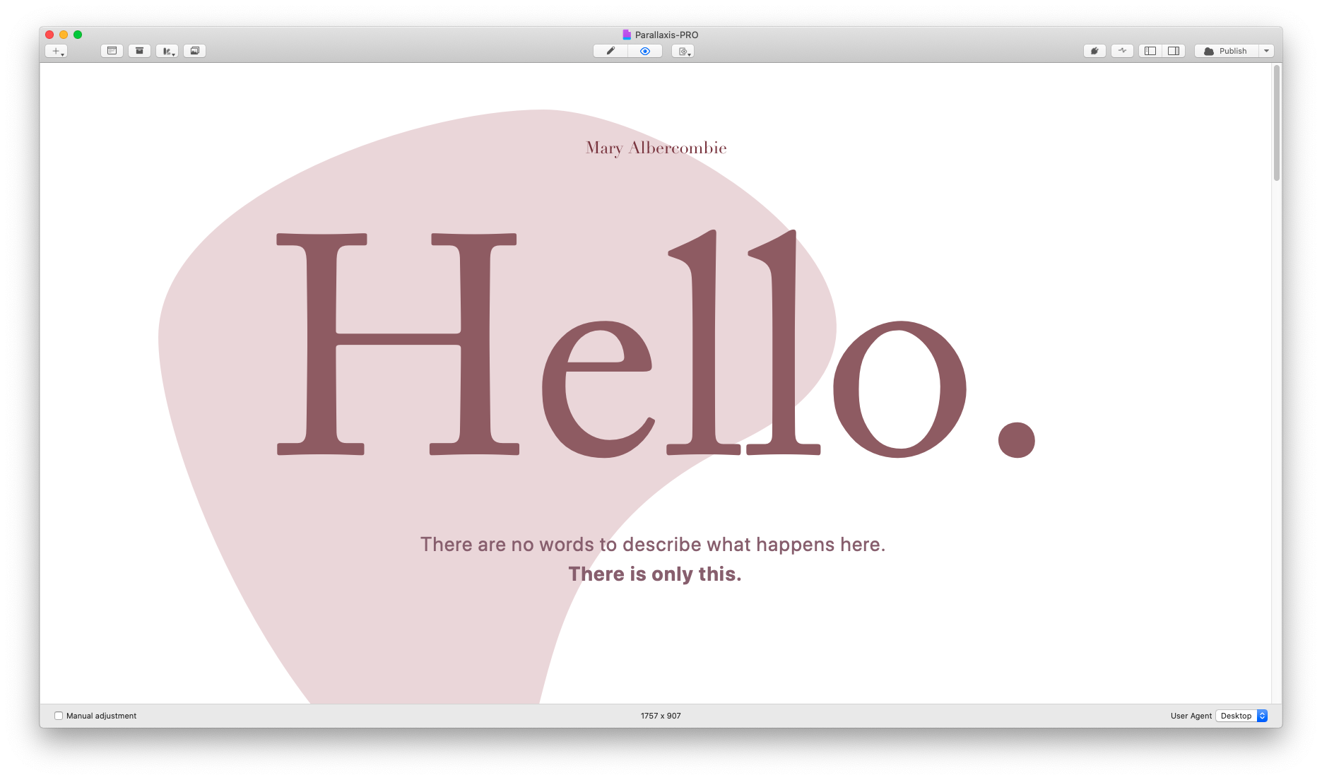 archetypon parallaxis