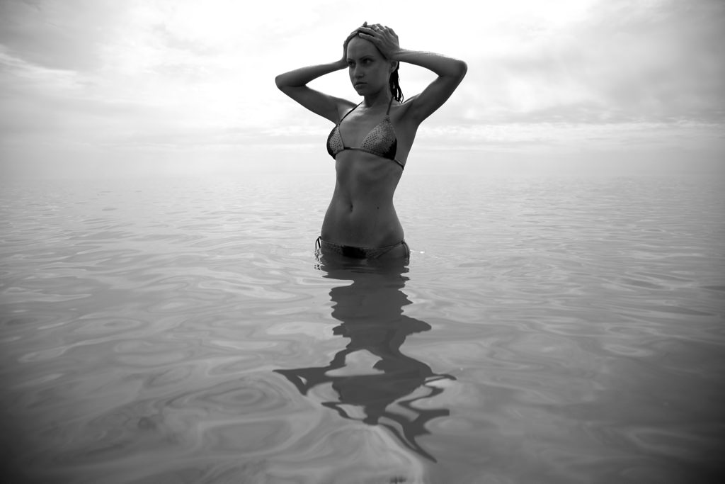 On the sea